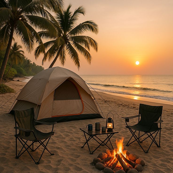 Camping Bonfire
